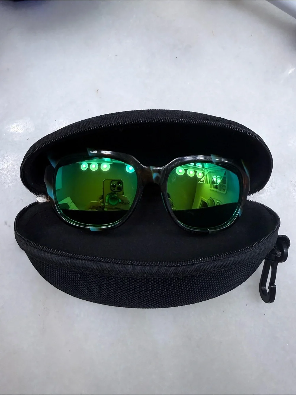 Costa Waterwoman Sunglasses with Green Mirrored Lenses